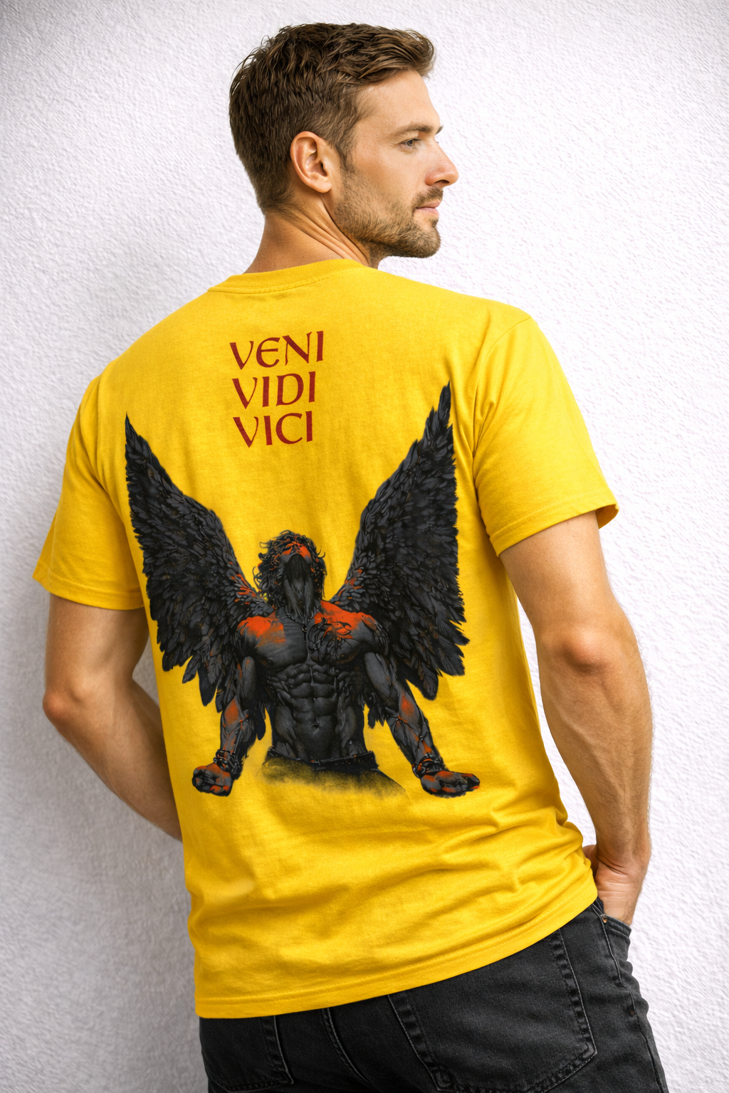 "VENI VIDI VICI" printed tshirt