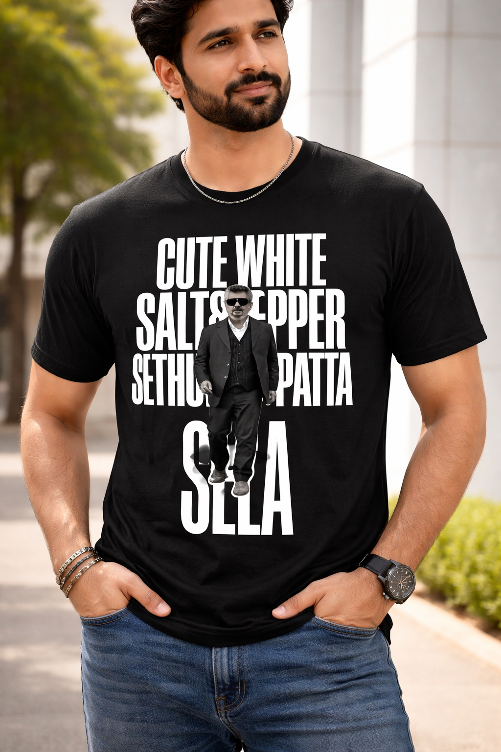 Thala printed tshirt