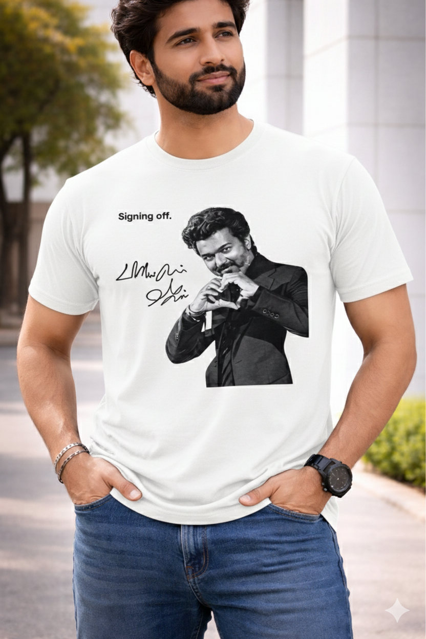 Thalpathy Vijay Printed Tshirt