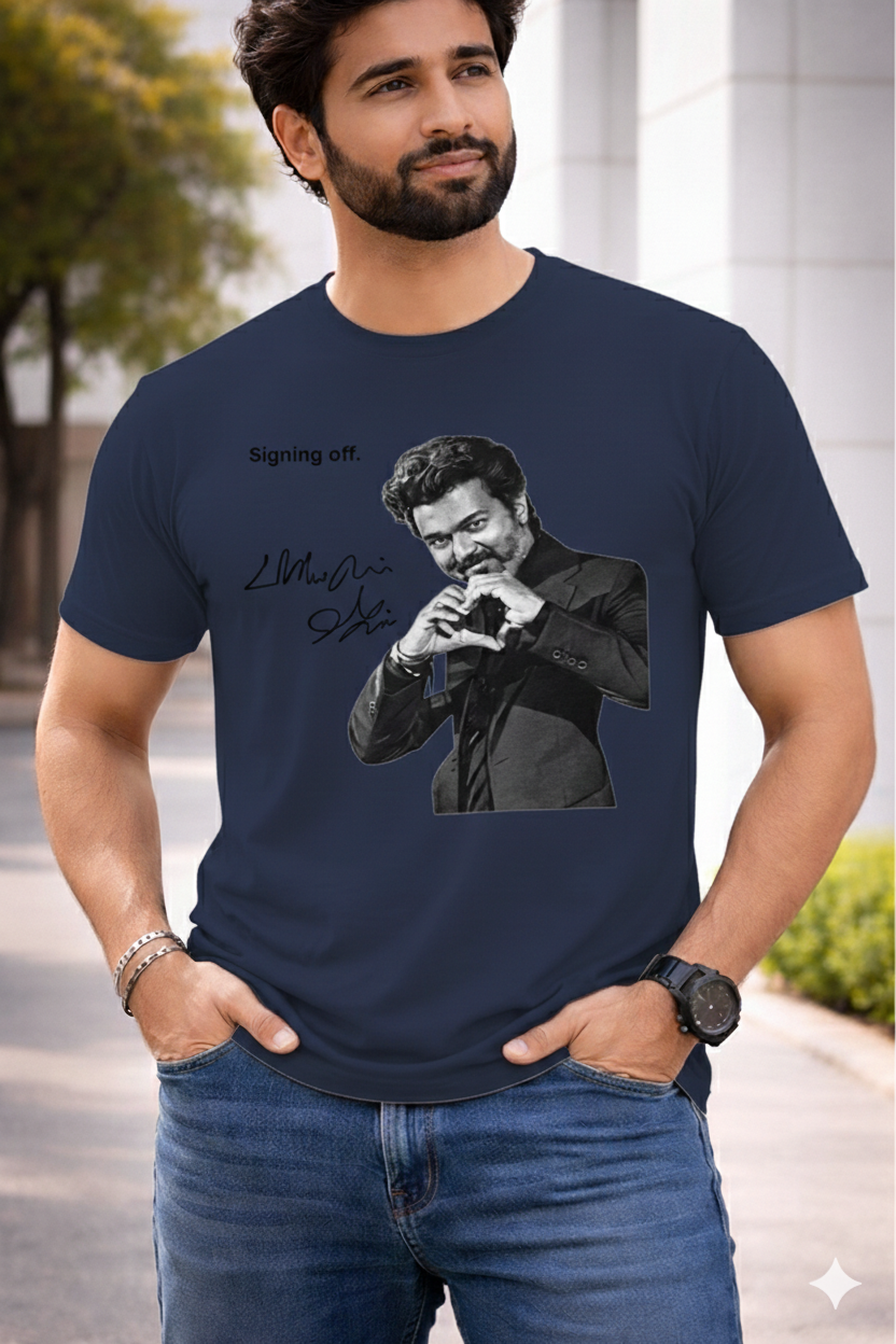 Thalpathy Vijay Printed Tshirt