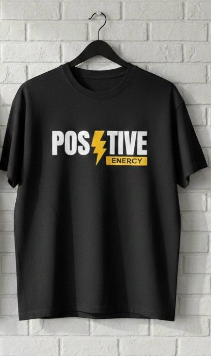 Positive Energy Printed Tshirt